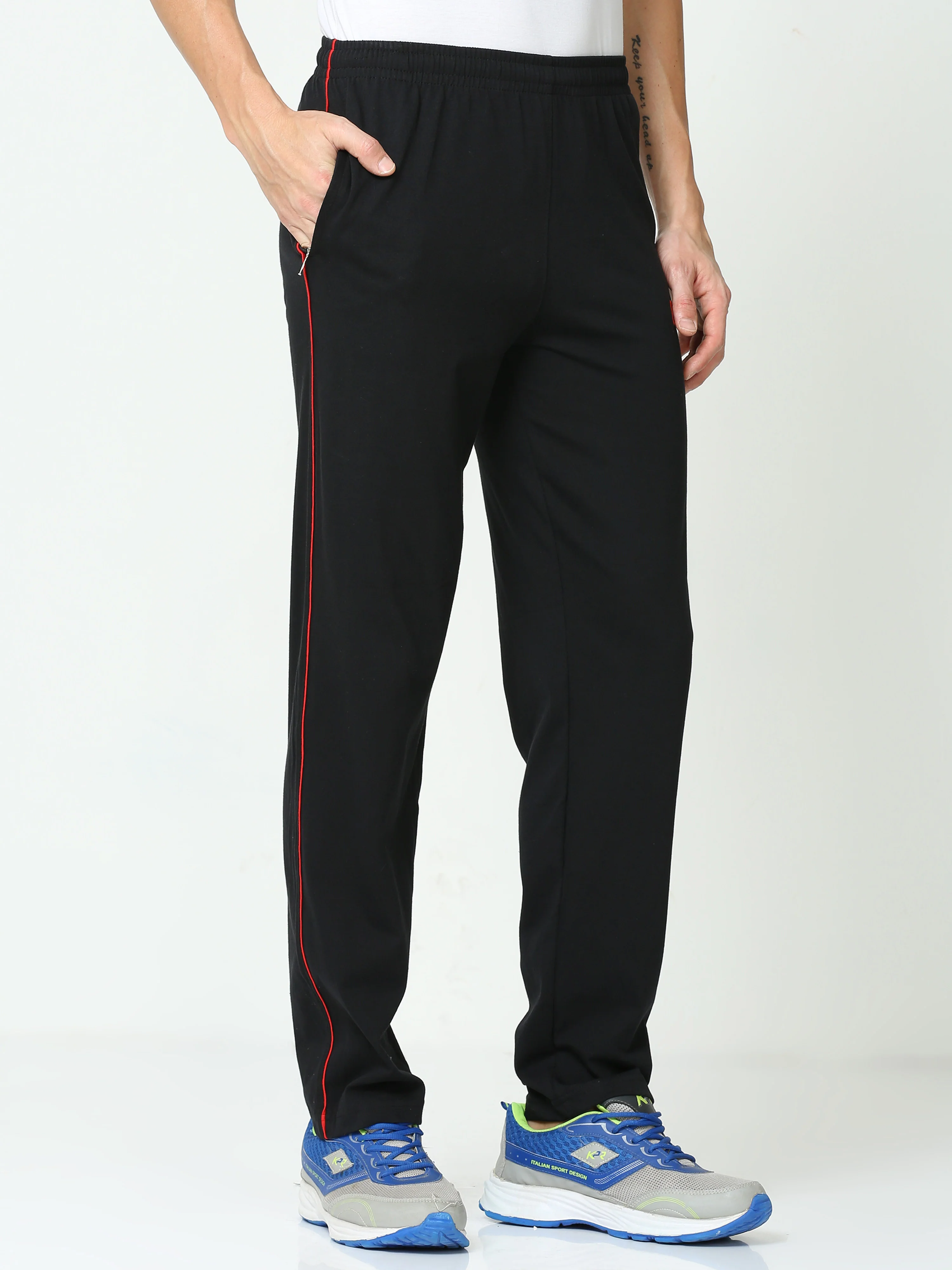 Basic Track Pant - Black - Image 3