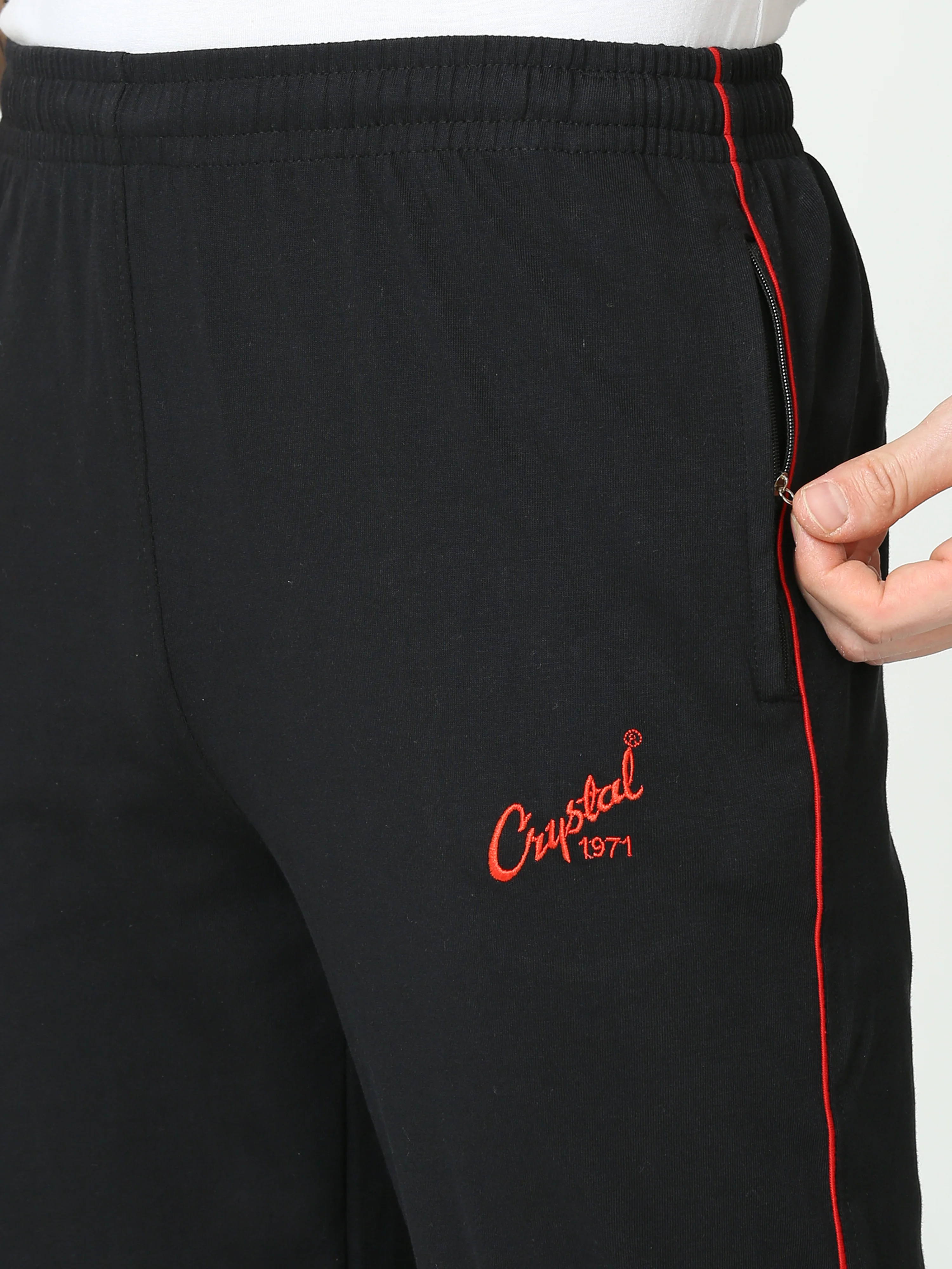 Basic Track Pant - Black - Image 5
