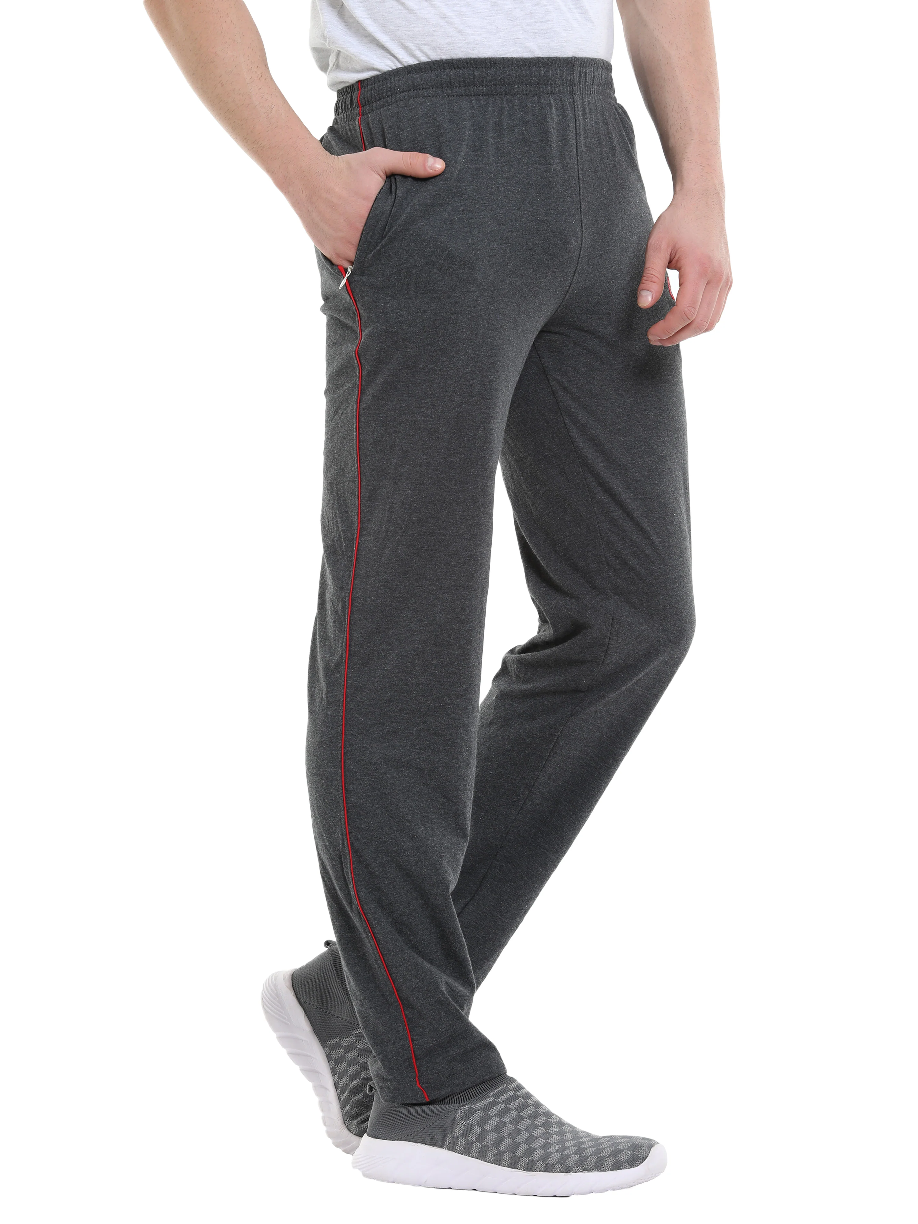 Basic Track Pant - Charcoal Melange - Image 3