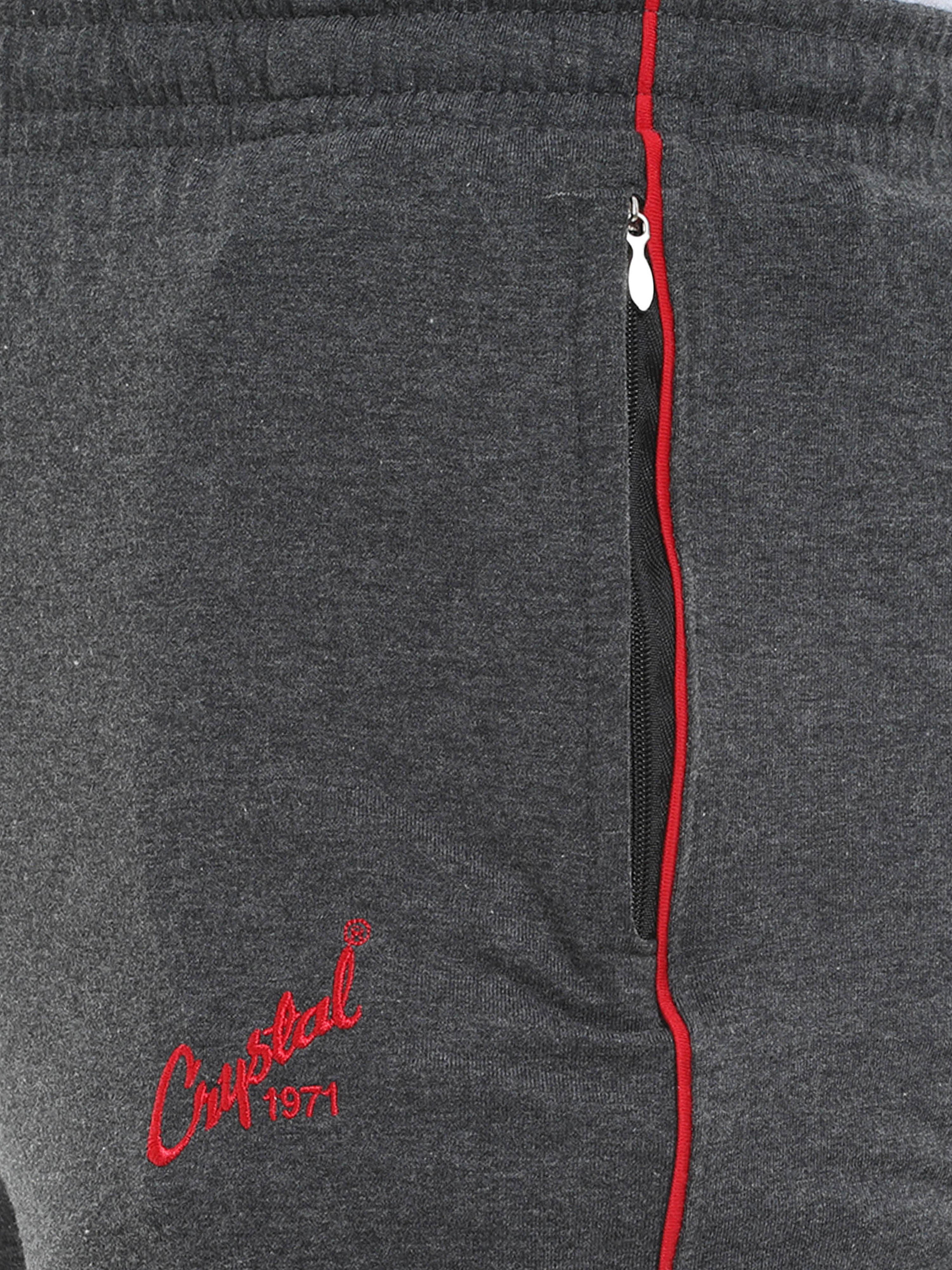 Basic Track Pant - Charcoal Melange - Image 5