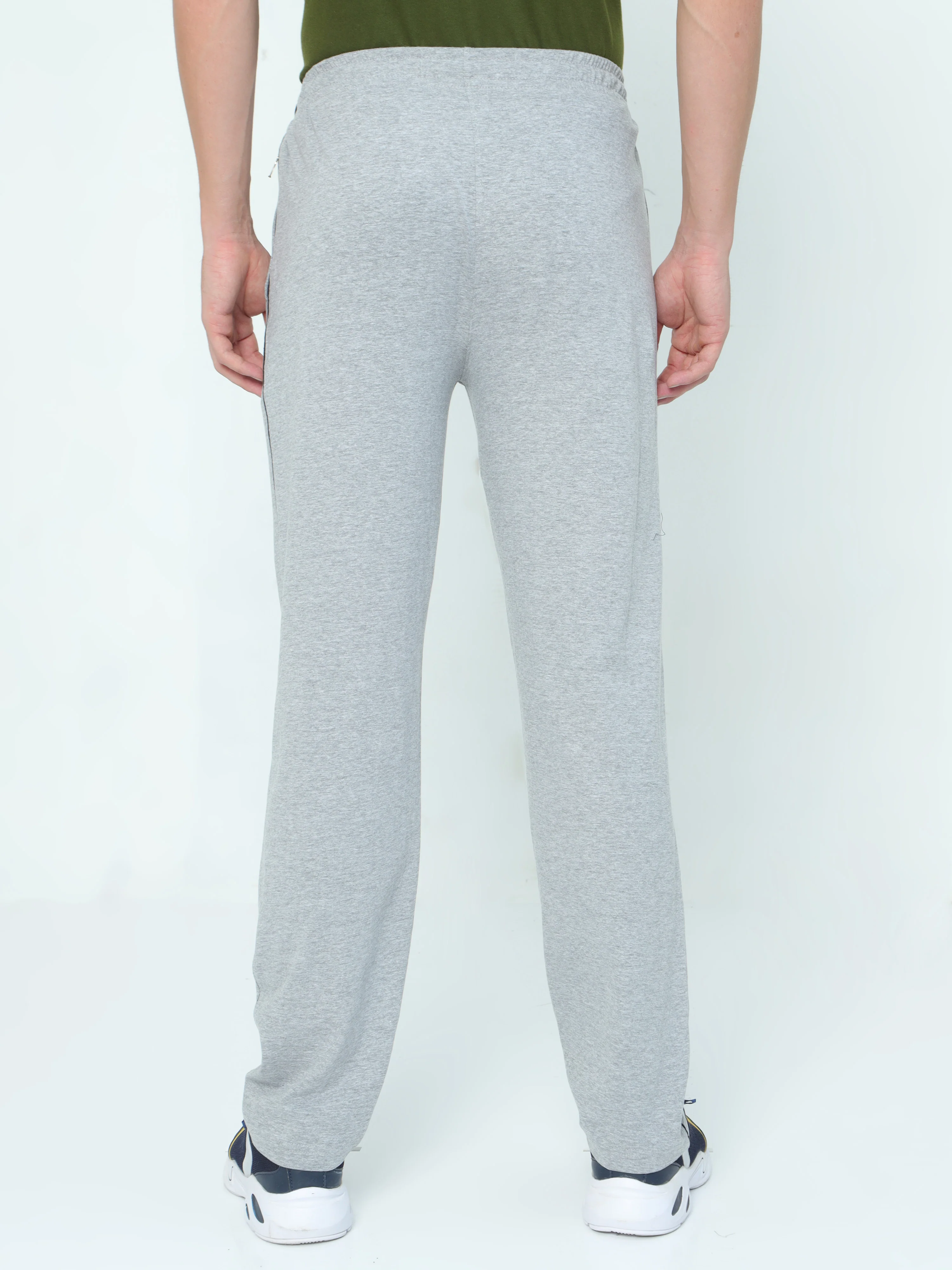 Basic Track Pant - Gray Melange - Image 4
