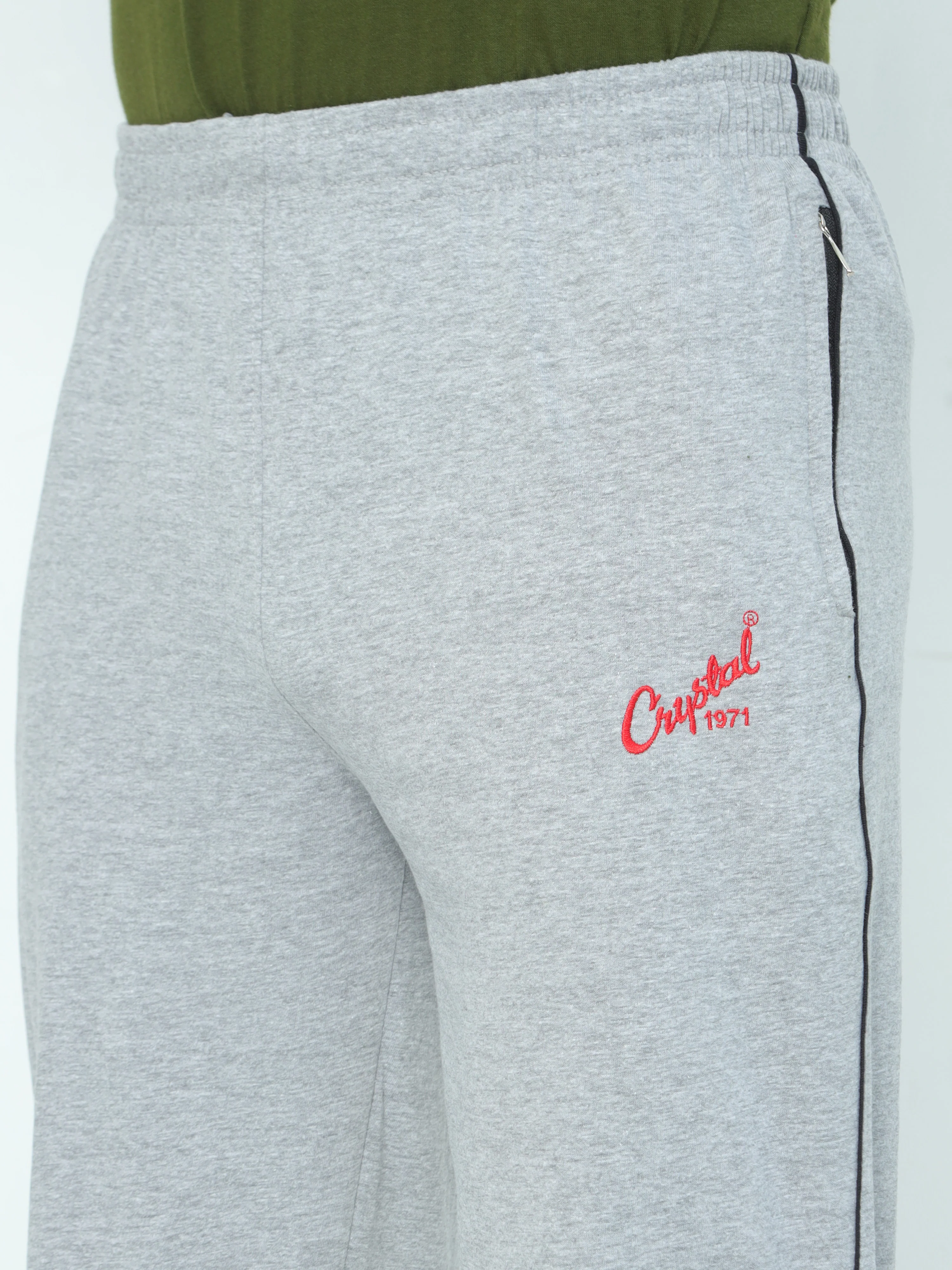 Basic Track Pant - Gray Melange - Image 5