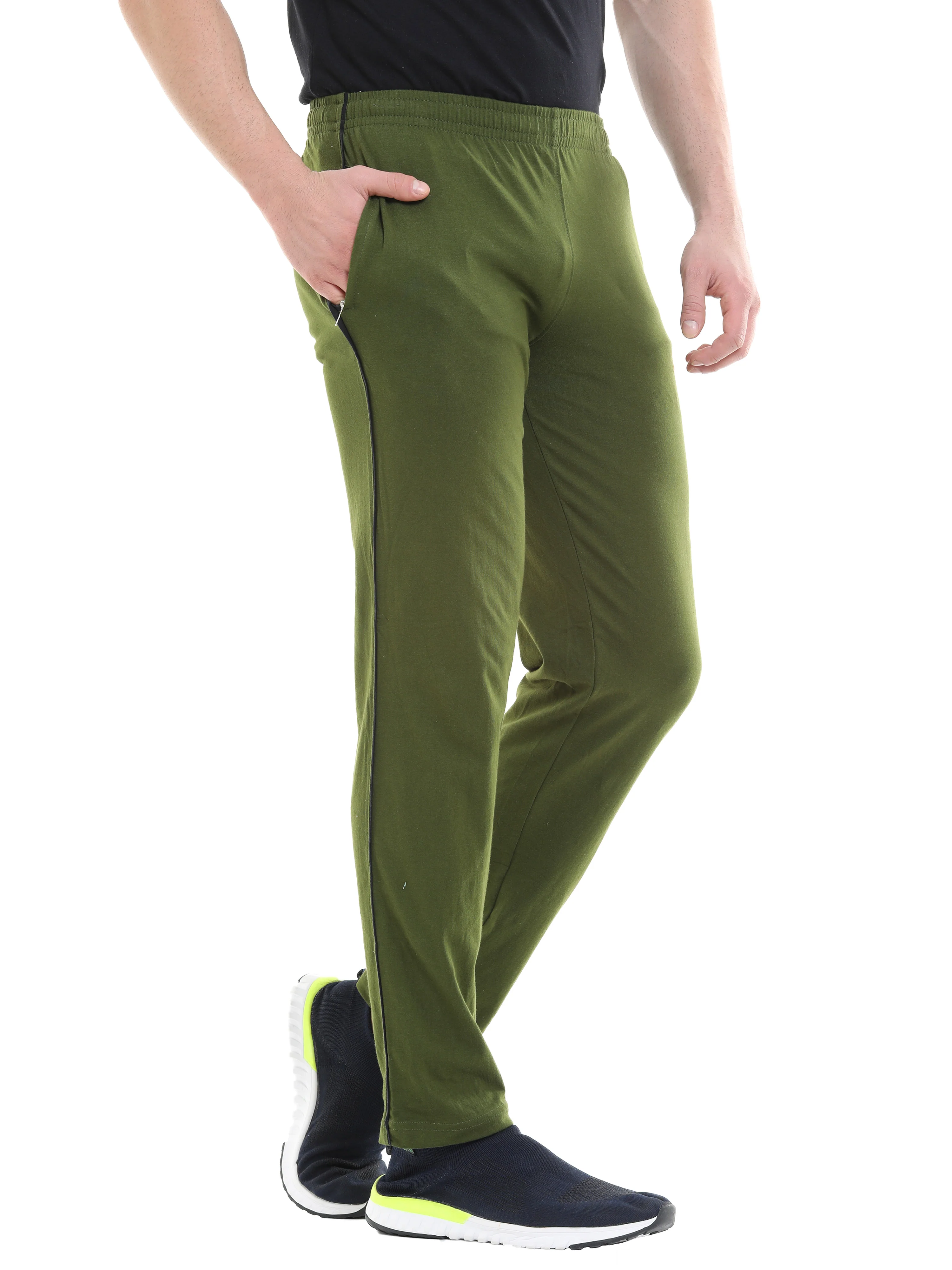 Basic Track Pant - Olive - Image 3