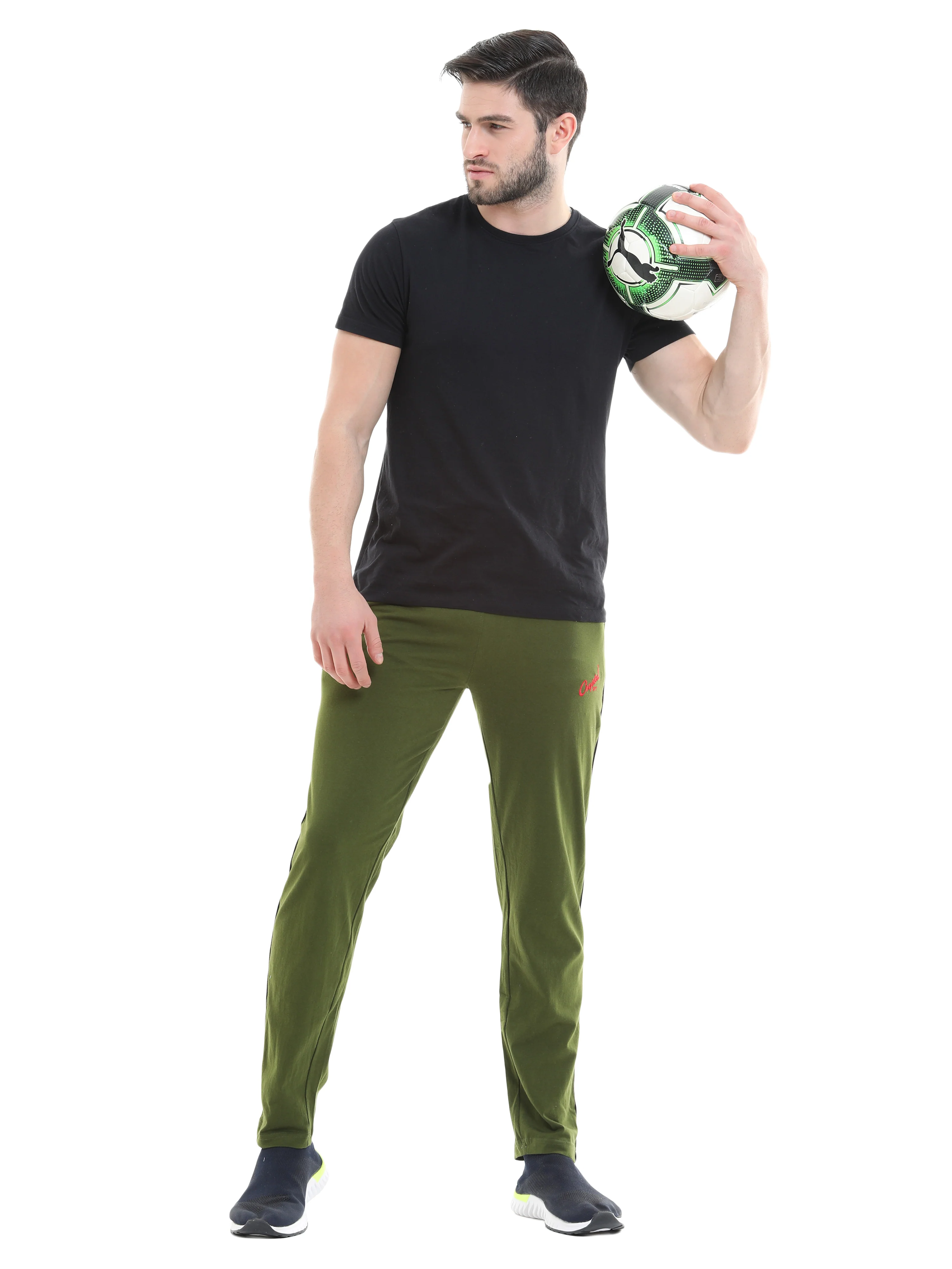 Basic Track Pant - Olive - Image 6