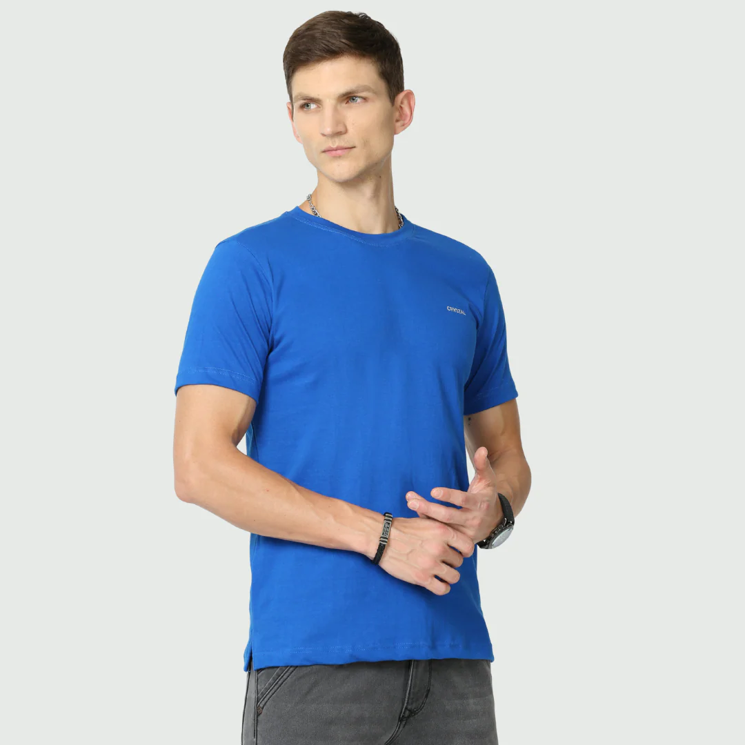 LE 03 Crew T-Shirt - Royal Blue - Image 3
