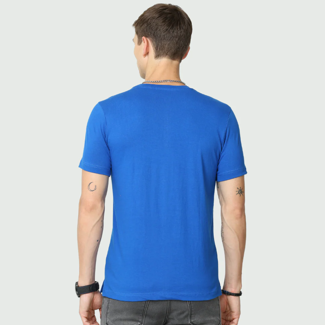 LE 03 Crew T-Shirt - Royal Blue - Image 4