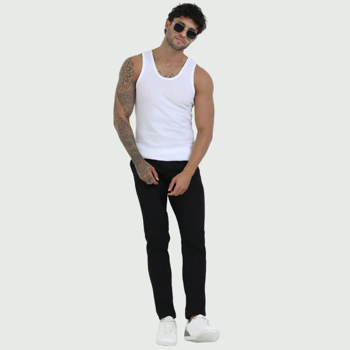 CA 302 Rib Sleeveless Vest  RN (Pack of 3) - Image 7