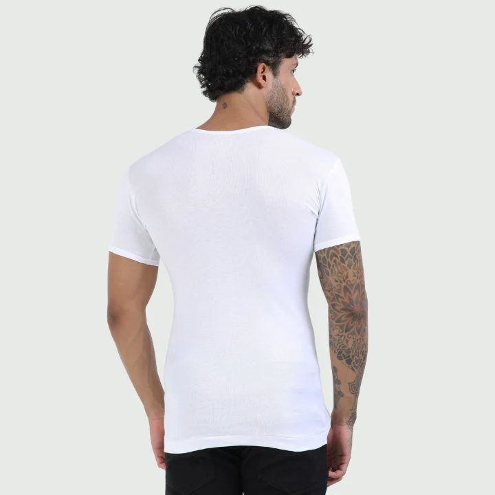 CA 305 Rib Half Sleeve Vest RNS - Image 4