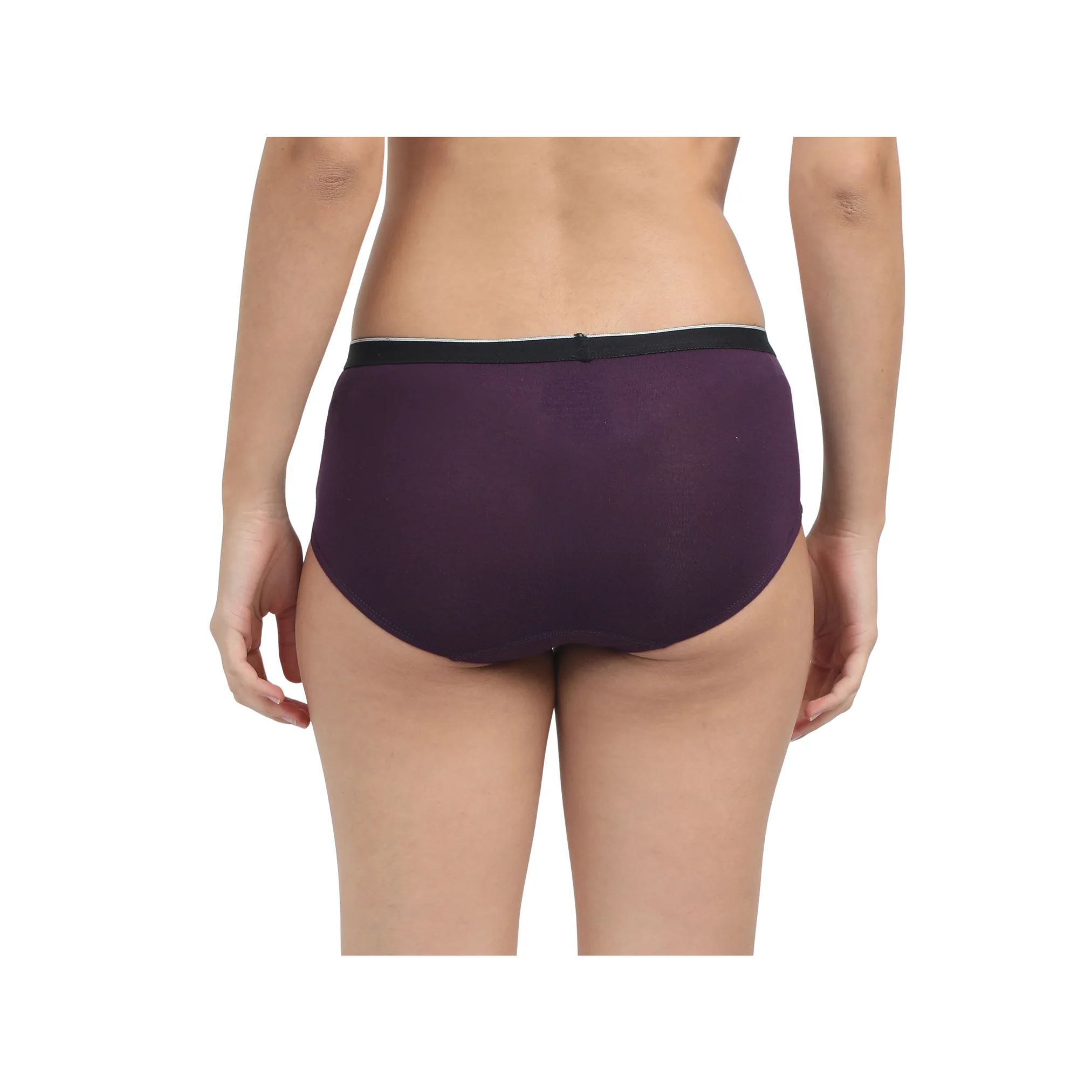 Date Modal Elastane panties-Plum - Image 5