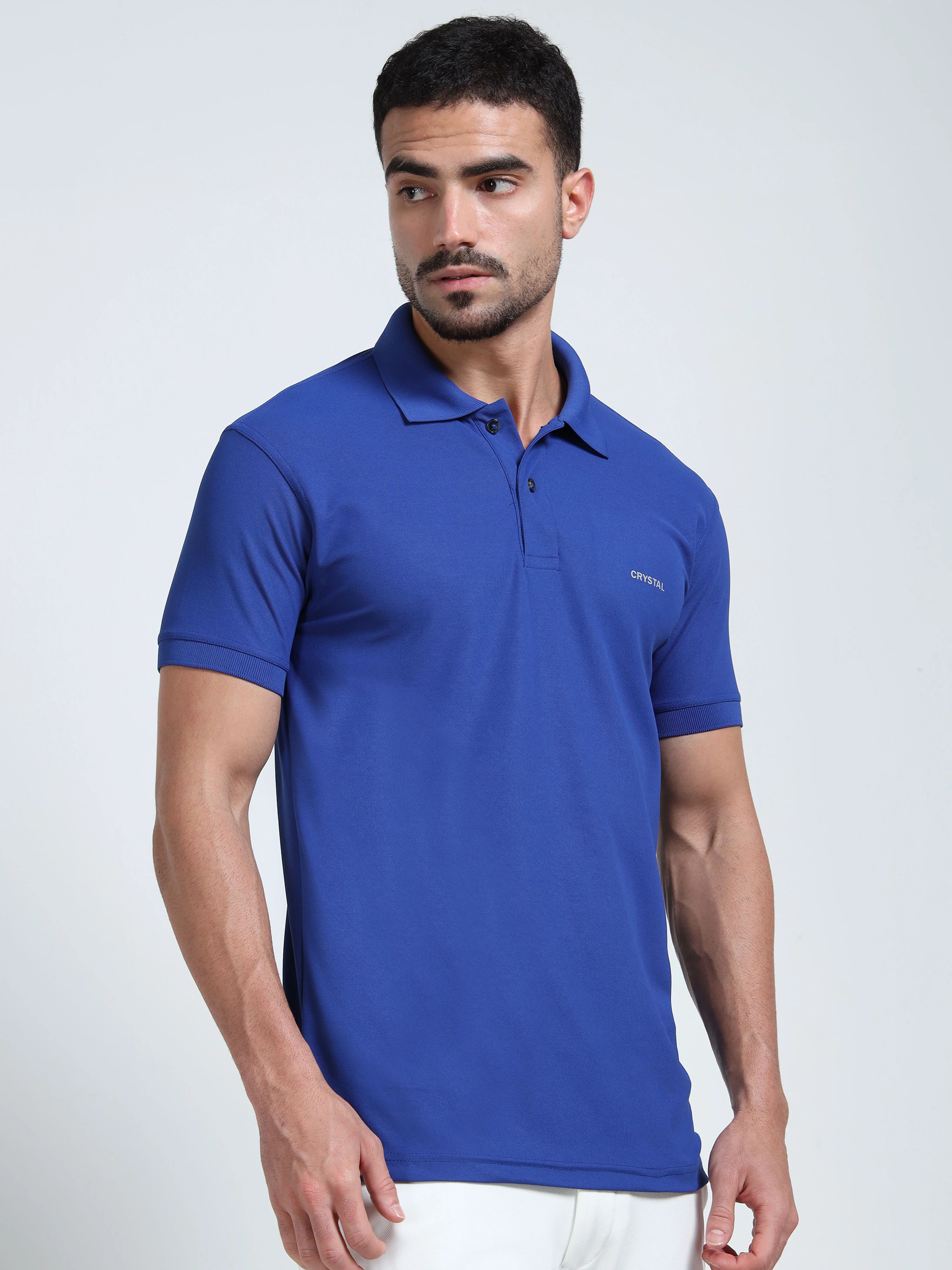 Driknit Microfiber Polo Tshirt - Imperial Blue - Image 3