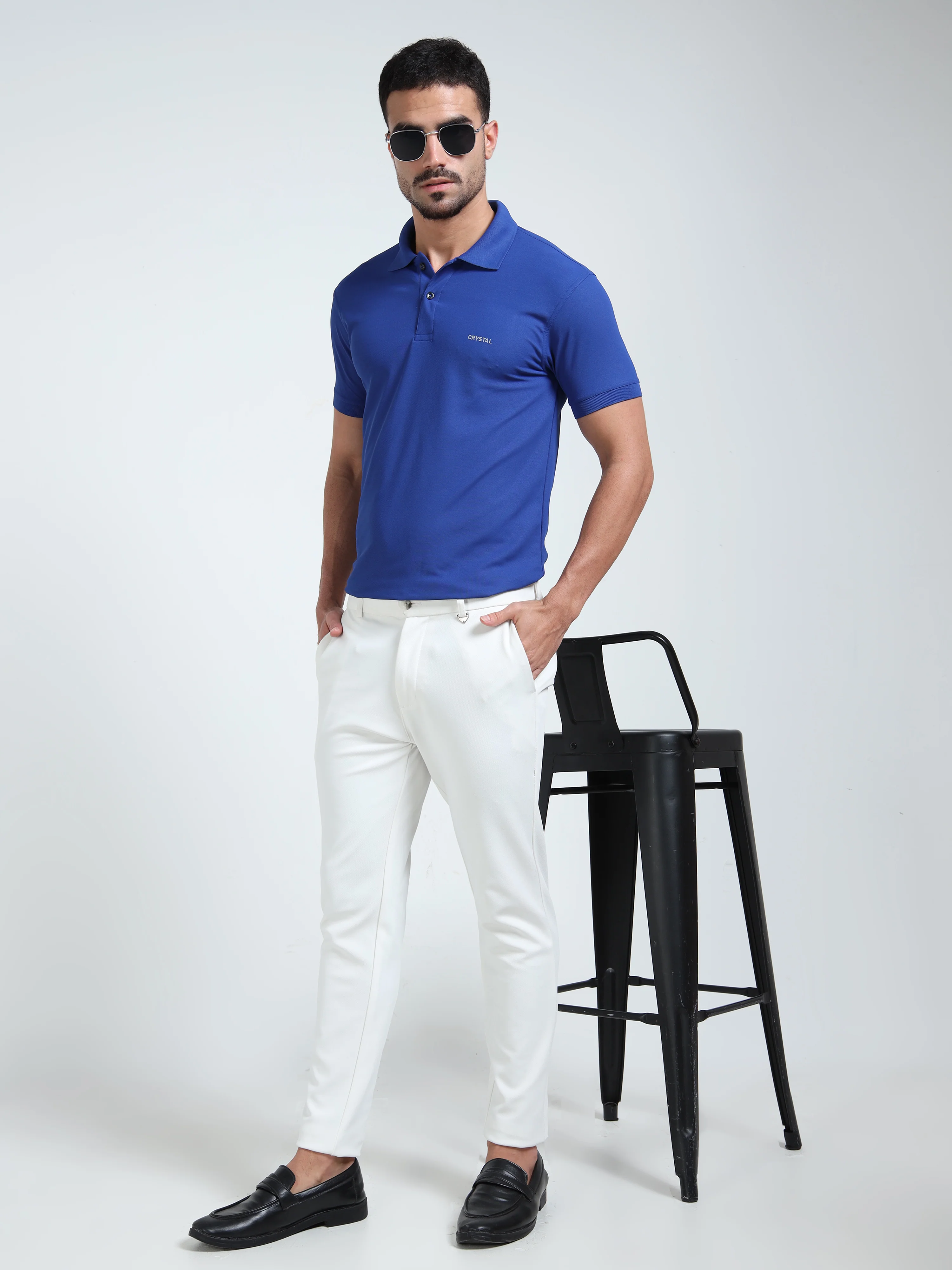 Driknit Microfiber Polo Tshirt - Imperial Blue - Image 6