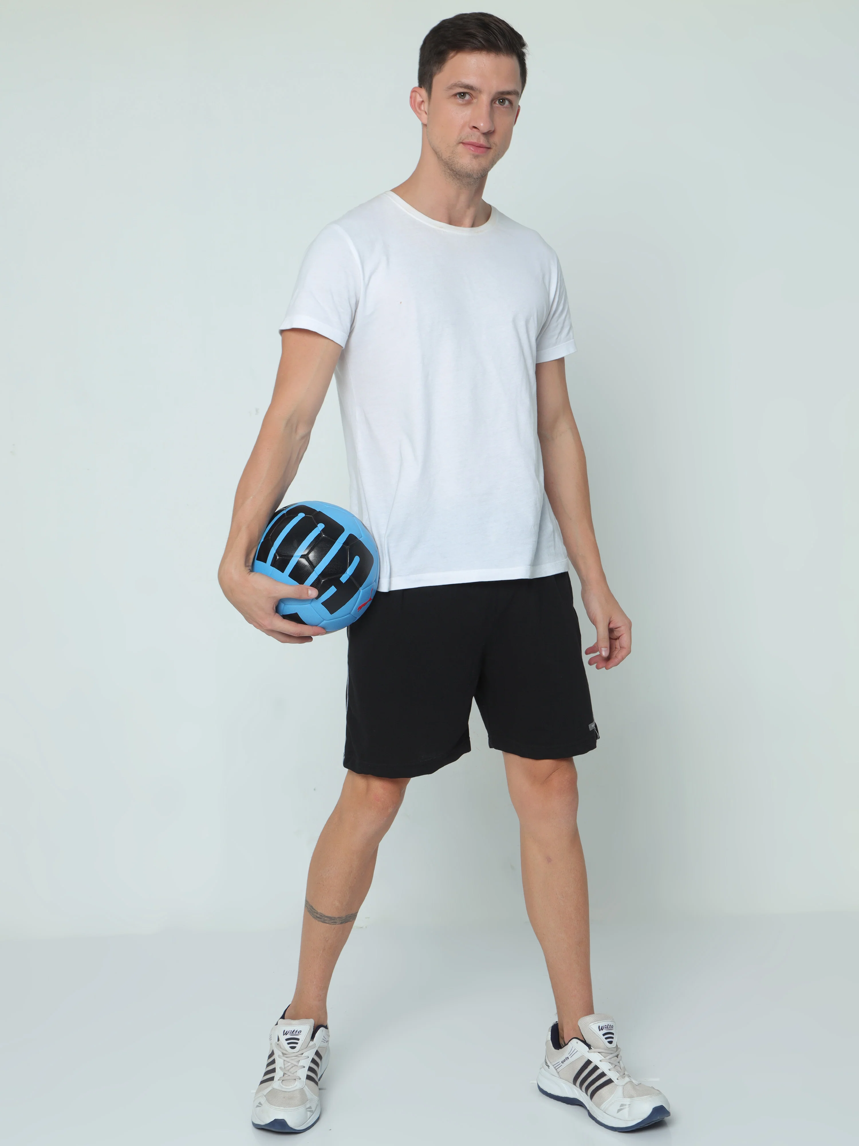 Knit Shorts - Black - Image 6