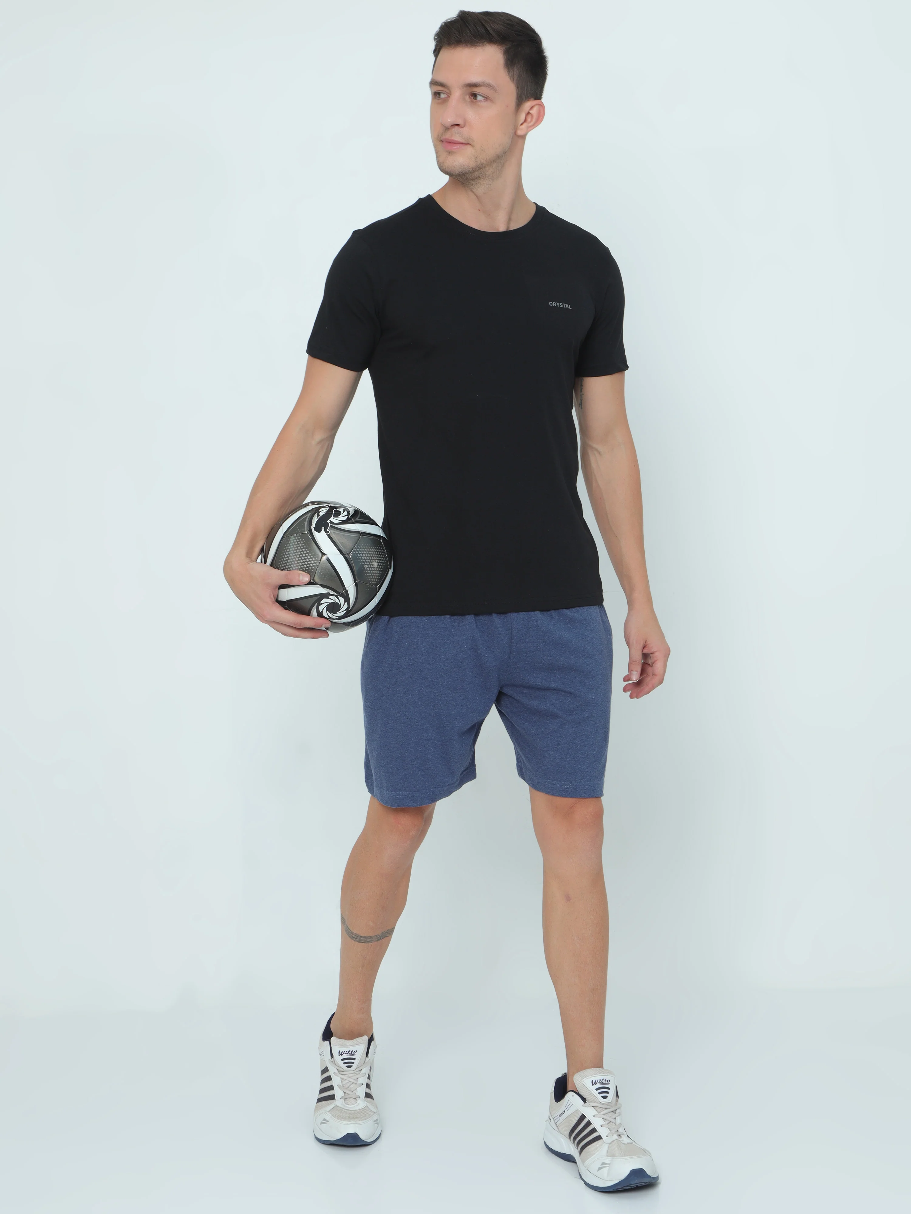 Knit Shorts - Royal Blue - Image 5