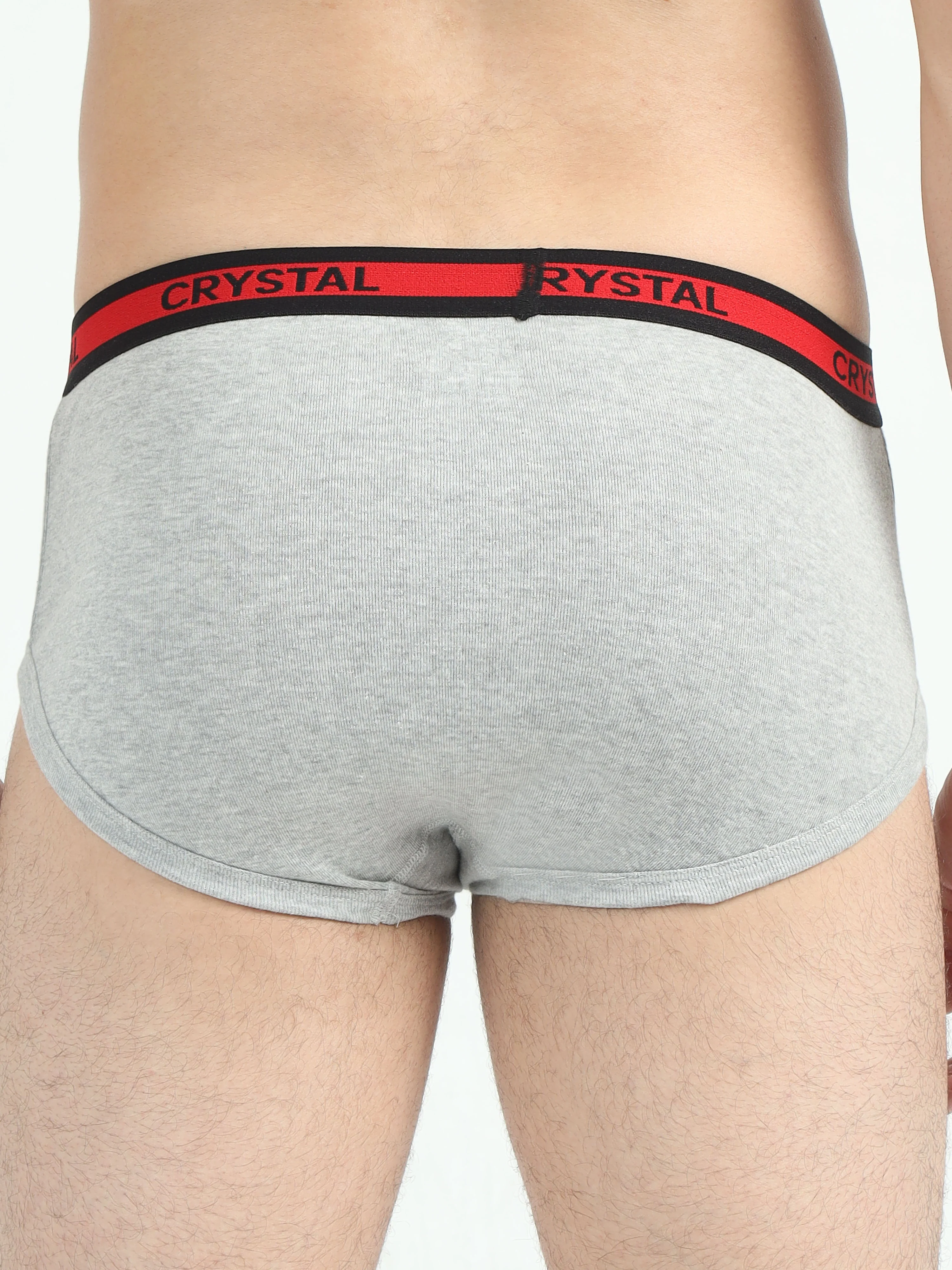Rib brief - Grey Melange - Image 3