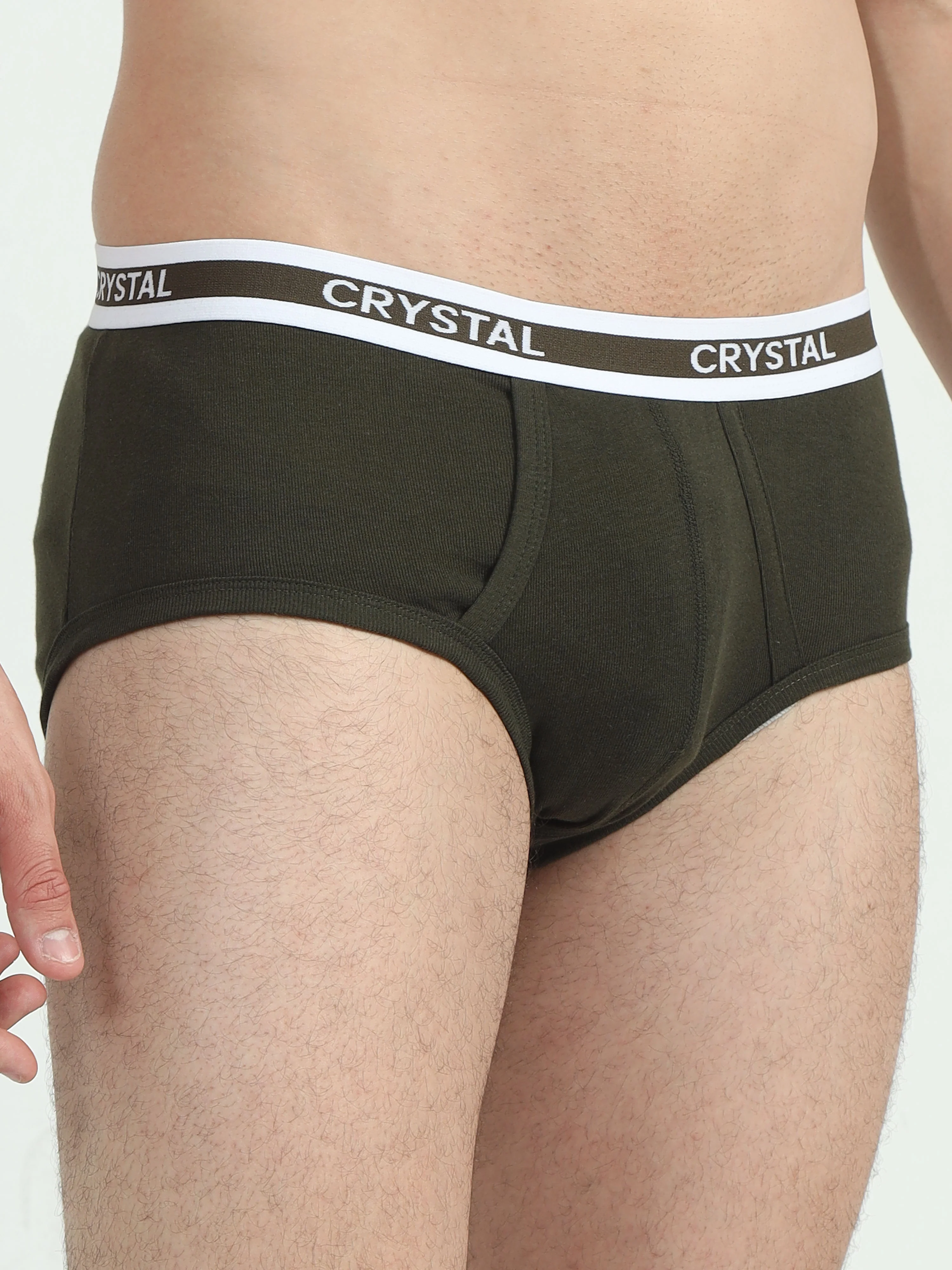 Rib brief - Olive - Image 4